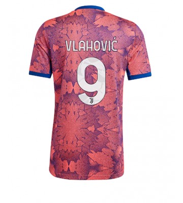 Juventus Dusan Vlahovic #9 Tredjedrakt Kvinner 2022-23 Kortermet